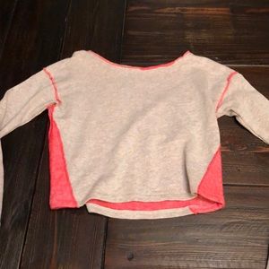UNWORN Cropped Long Sleeve Soft Pullover